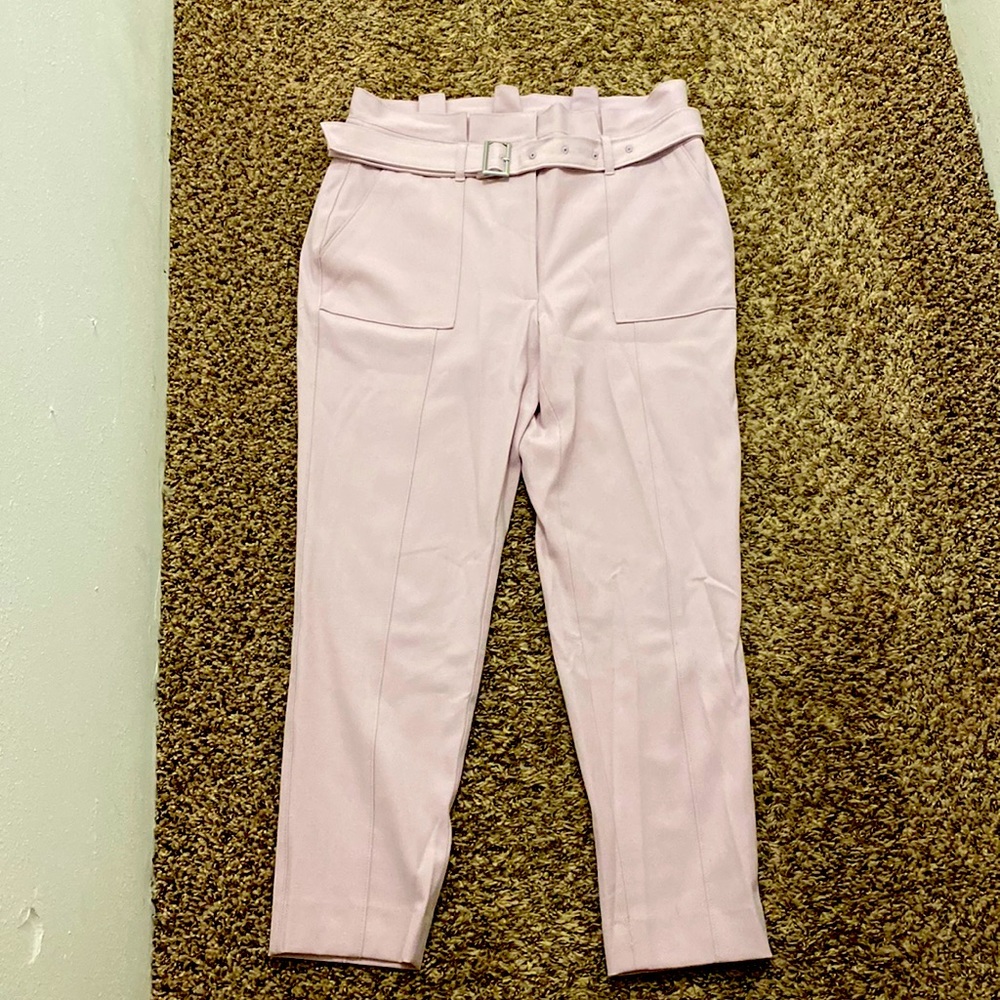 pink dress pants